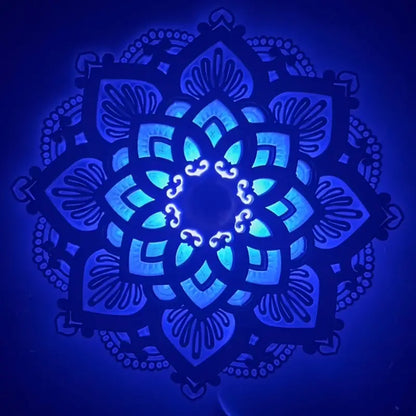 Lotus Mandala Yoga Night Light